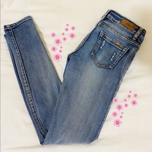 Ripper skinny jeans